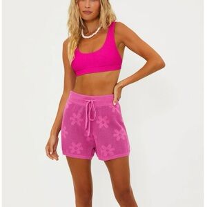 NWT Beach Riot Balboa Short Blossom Jacquard